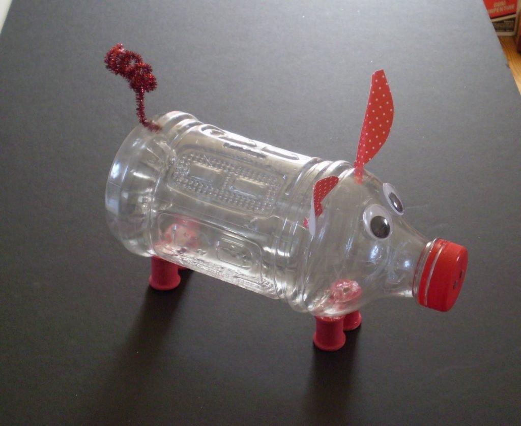 Поделки из пластиковых бутылок для детей